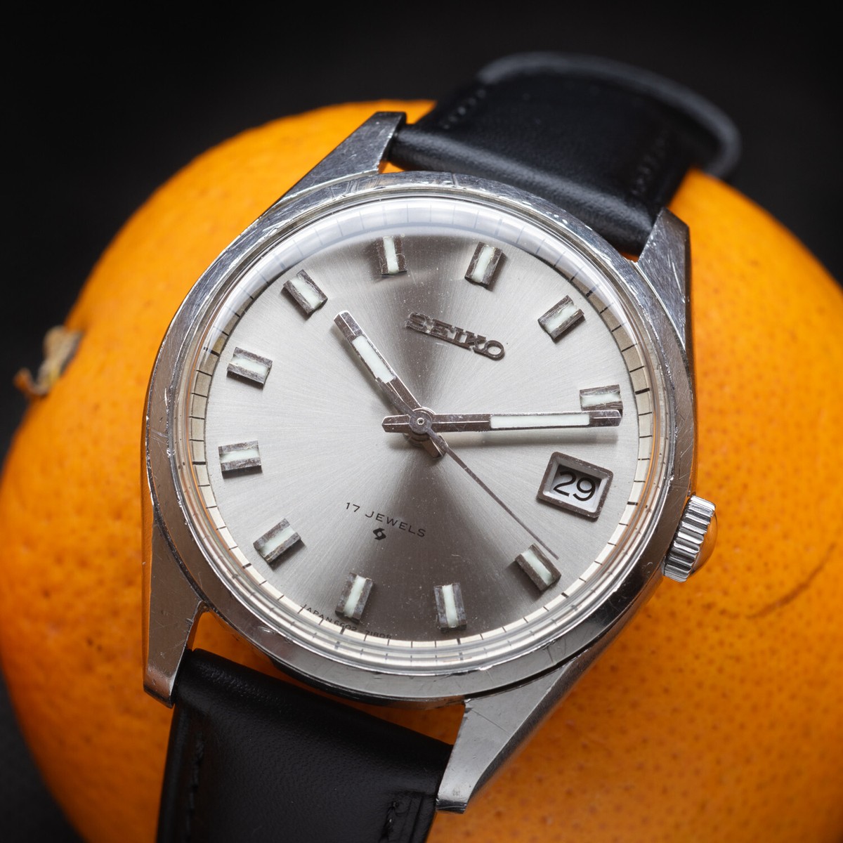 Vintage (Aug 1971) SEIKO 6602-7040, hand-winding, 17 jewels