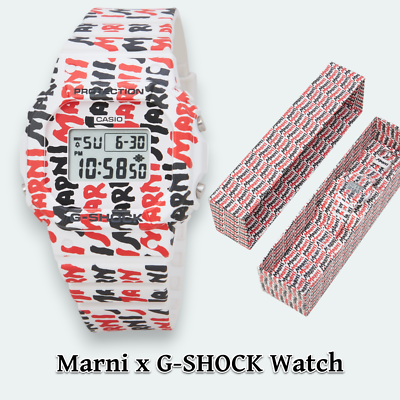Marni x G-SHOCK Watch GMD-S5610MA-7ER 45.7 x 40.5 x 11.9 mm LED