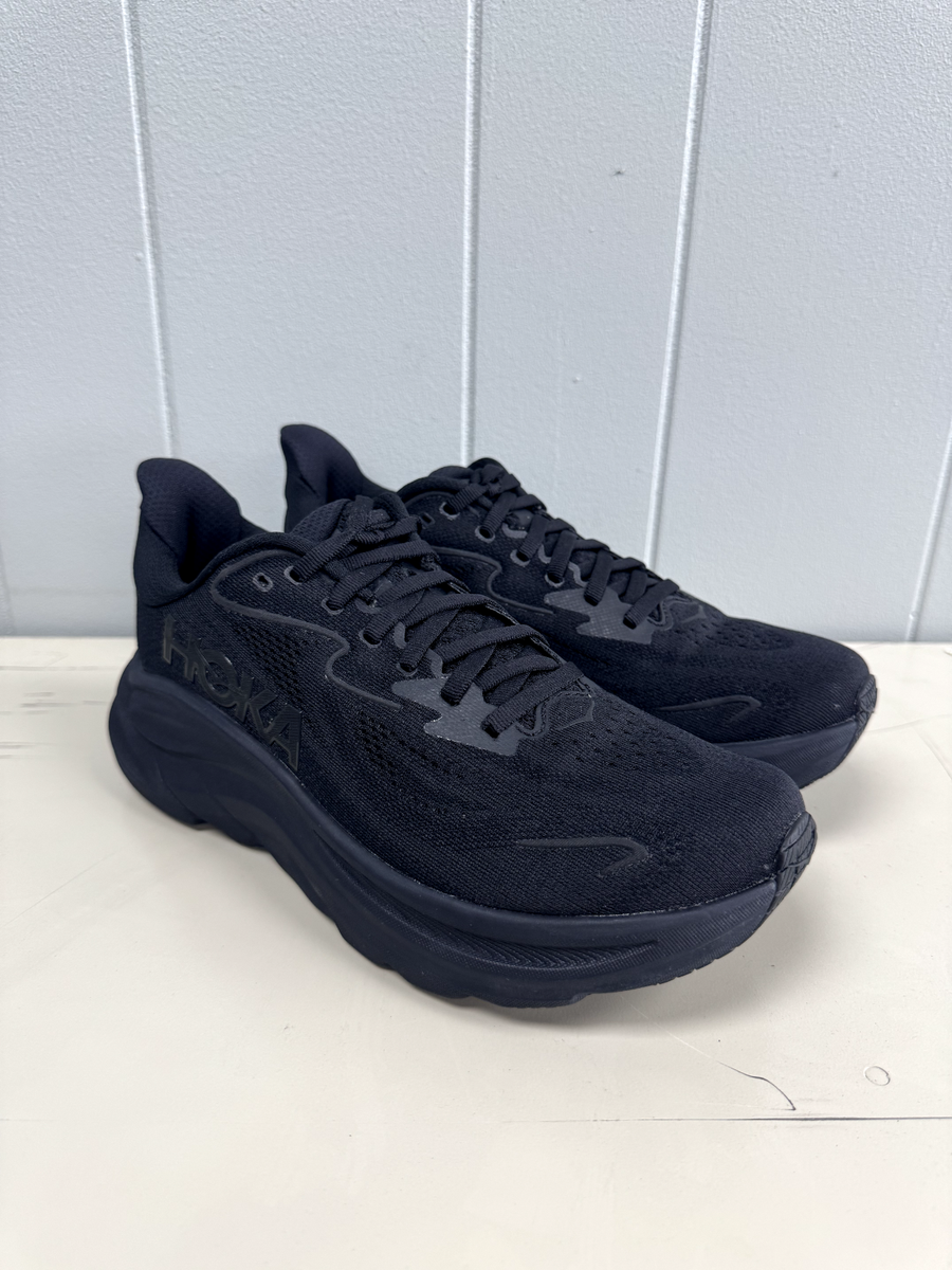 Hoka One One Clifton 10 Black 1162031-BBLC Womens New | eBay