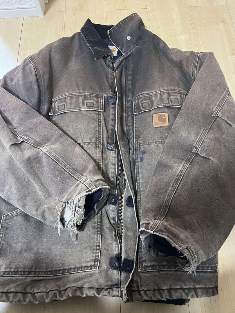 Carhartt Brown Jacket C26 DKB | eBay