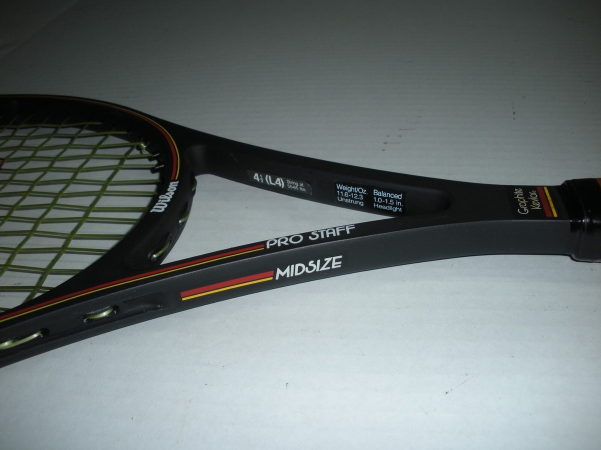 WILSON PRO STAFF 6.0 MIDSIZE 85 TENNIS RACQUET 4 1/2 ST.VINCENT