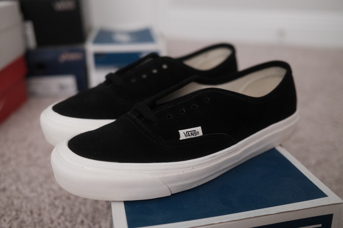 Vans Vault OG Authentic LX Black Suede 8 | eBay