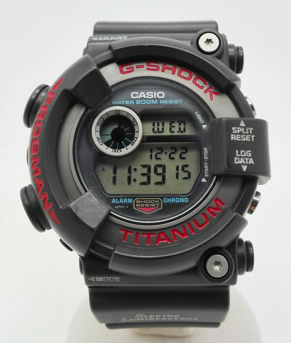 CASIO G-SHOCK DW-8200-1A Frogman 2nd Generation Digital | eBay
