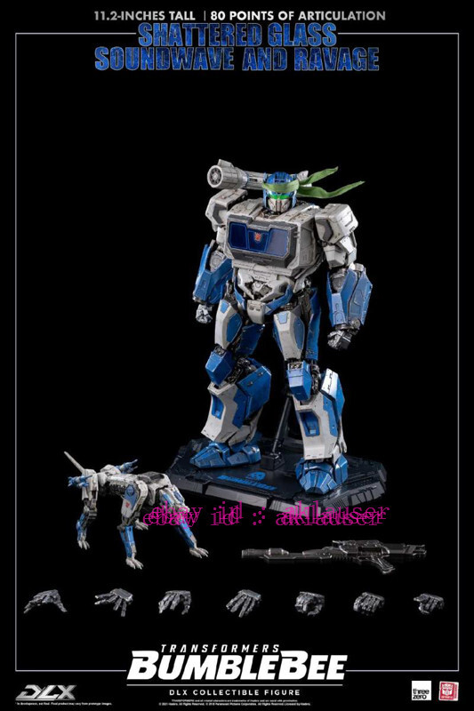 Threezero Collection 3z0160-Ex Shattered Glass Soundwave And