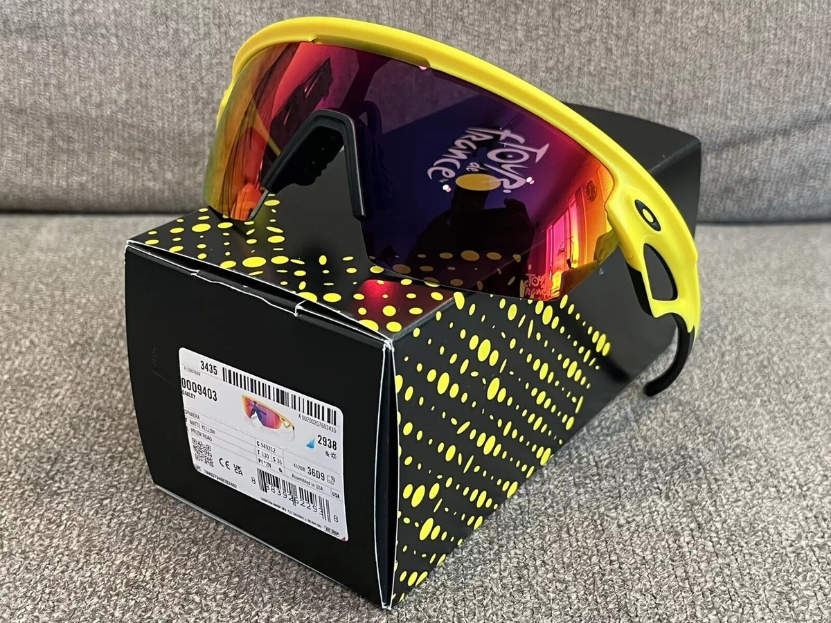 Oakley SPHAERA TDF Sunglasses OO9403-1236 Matte Yellow Frame W