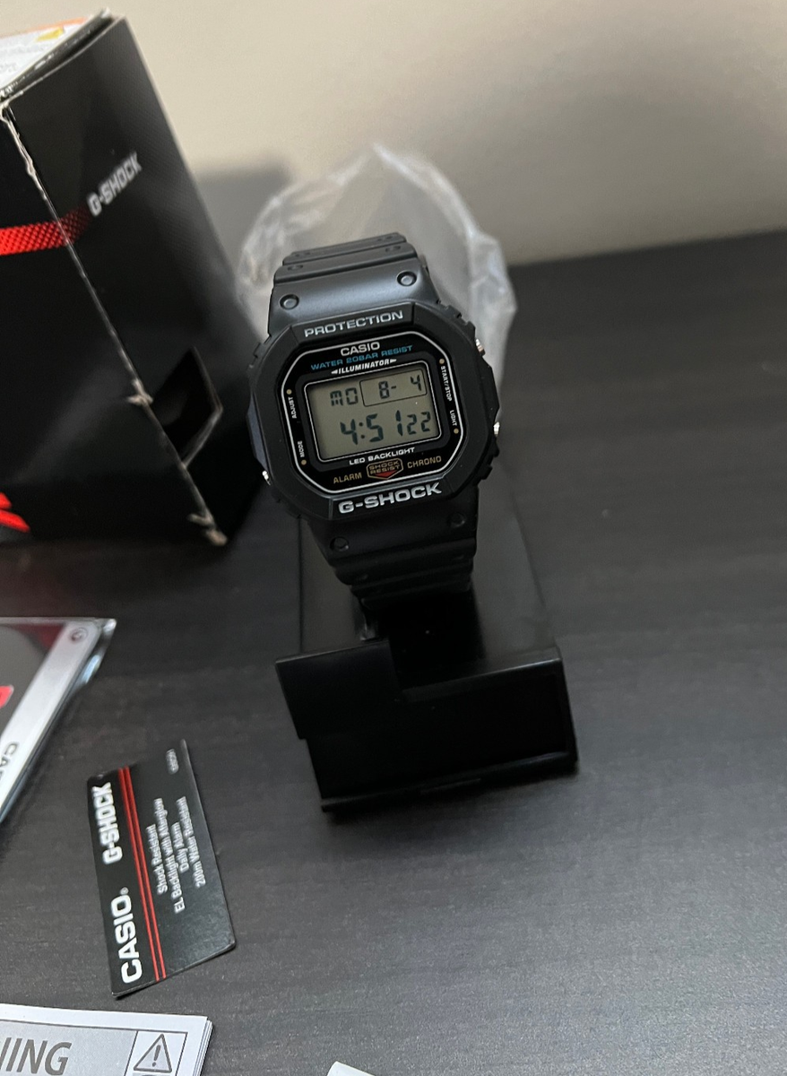CASIO G-SHOCK DW-5600UE Mod 3525 Classic Black Resin Quartz