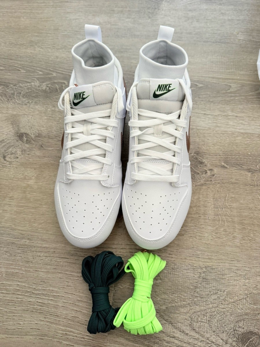 Size 9 - Nike Kyler Murray x Vapor Edge Dunk White Rose Gold for