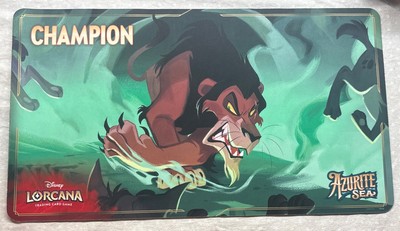 2025 Disney Lorcana Promo Play Mat Store Championship Champion