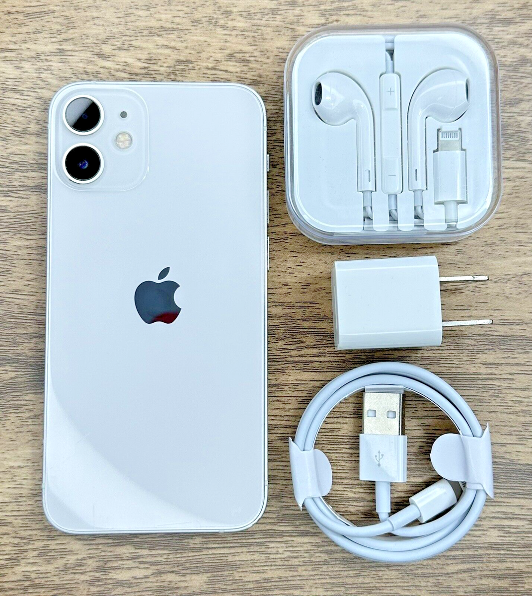 Apple iPhone 12 mini - 128GB - White (Fully Unlocked) - Good