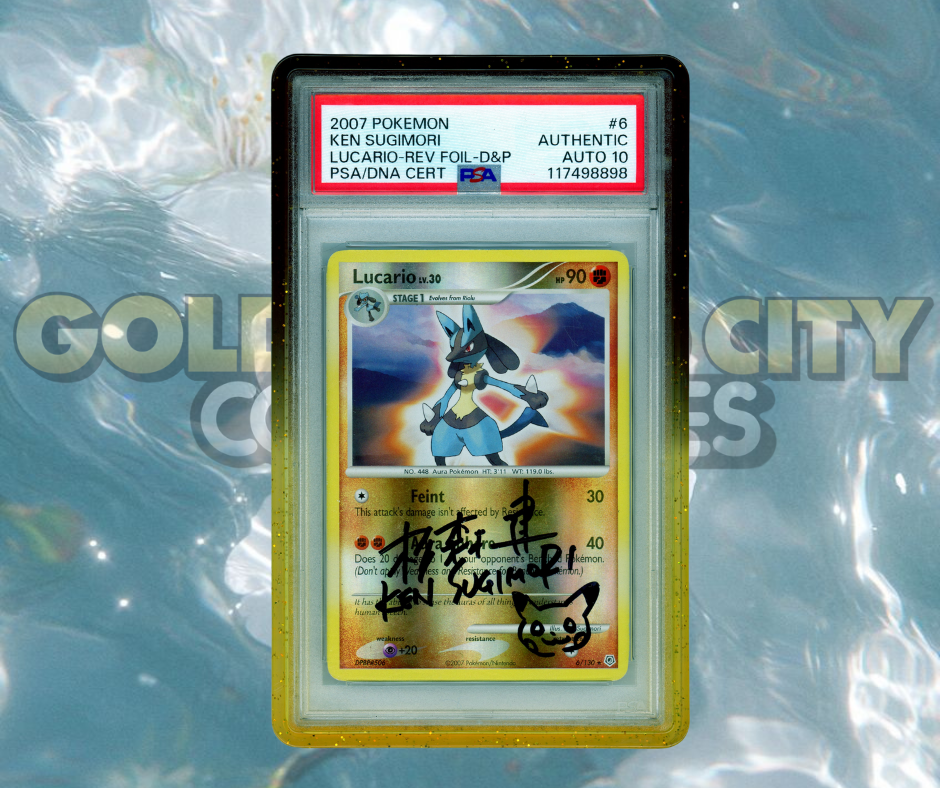 PSA Authentic Auto 10 Ken Sugimori Autograph w/ Sketch, 2007