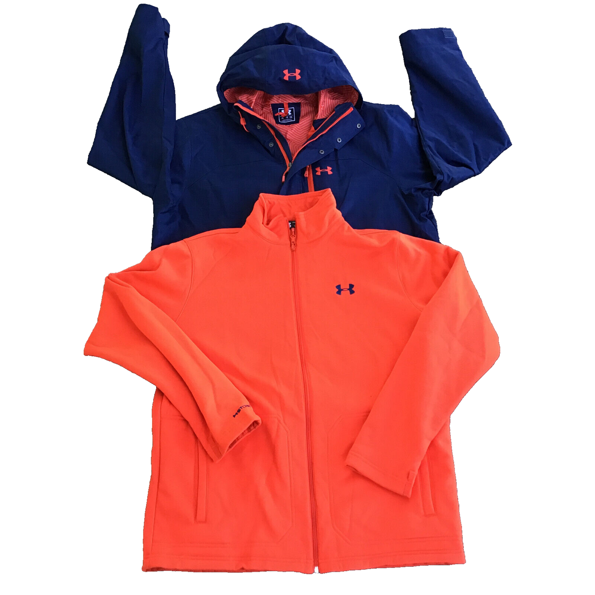 Under Armour Storm Men XL 3-in-1 Infrared Jacket Fleece Orange