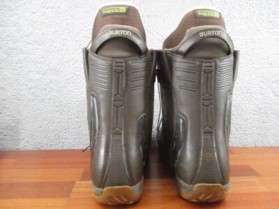 BURTON IMPRINT 3 Snowboard Brown Vibram Boots Men's Sz 11 MIGHT