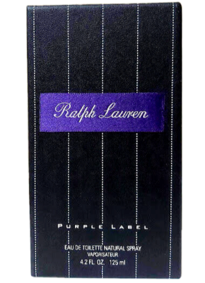 ❤️PURPLE LABEL Ralph Lauren 4.2oz 125 ml.Men's Eau de Toilette