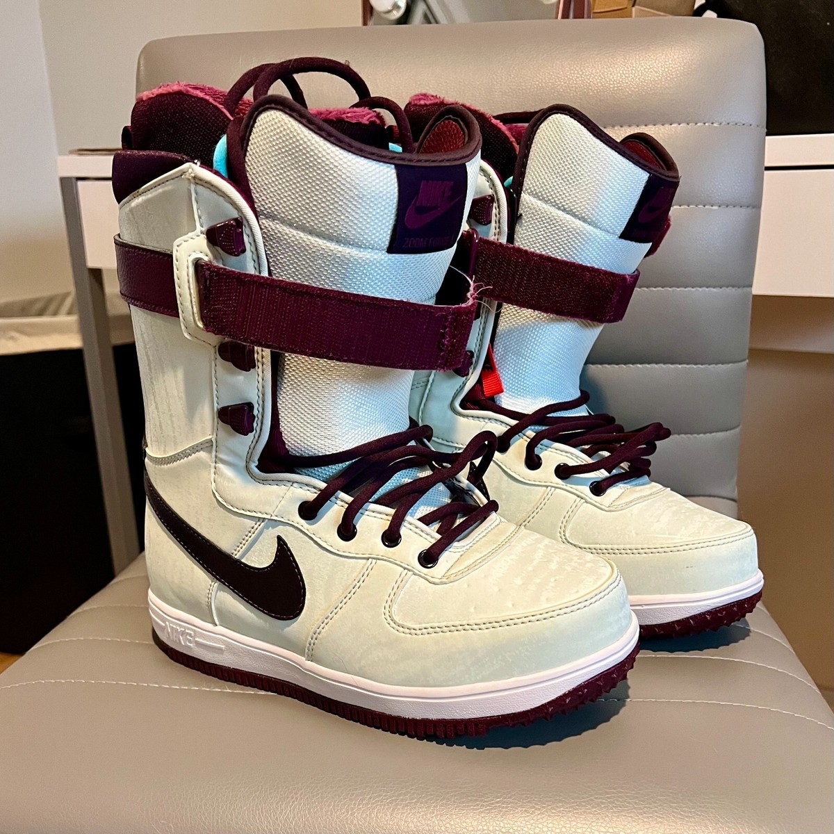 Womens Nike Zoom Force 1 Snowboard Boots size 7 [ULTRA RARE 334842