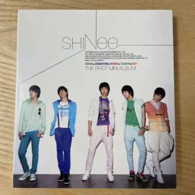 SHINee The First Mini Album Replay CD Korea Press SM Entertainment