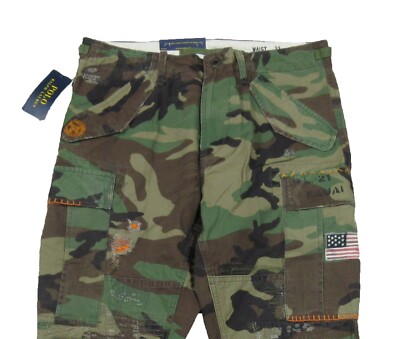 Polo Ralph Lauren Men's Big & Tall Camo Graphic Utility Surplus