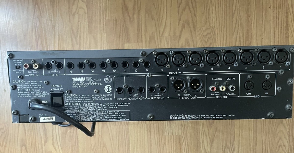 Yamaha ProMix01 16 Channel Digital Mixer Programmable Audio Mixing