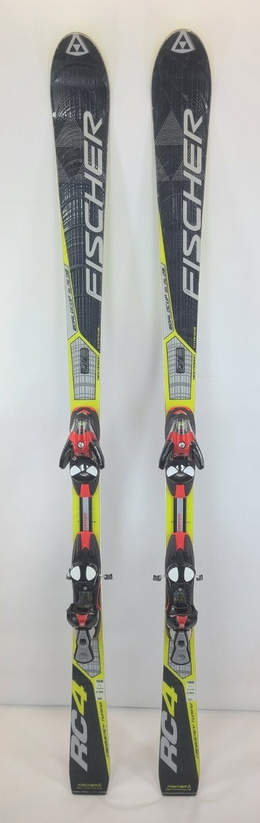 Fischer RC4 Worldcup Slalom Skis 166cm w/ Salomon S810 Bindings | eBay