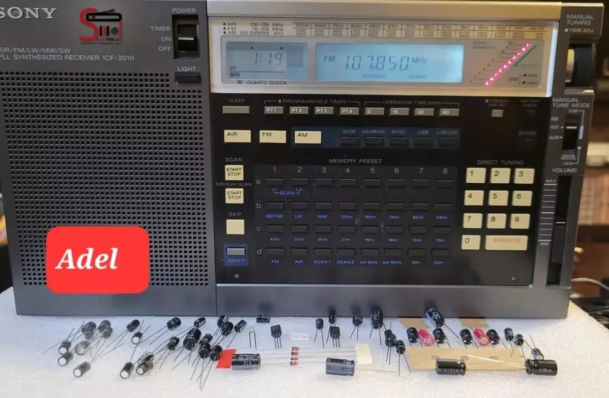 SONY ICF-2001D 動作確認済み Sony ICF-2001D help needed - YouTube