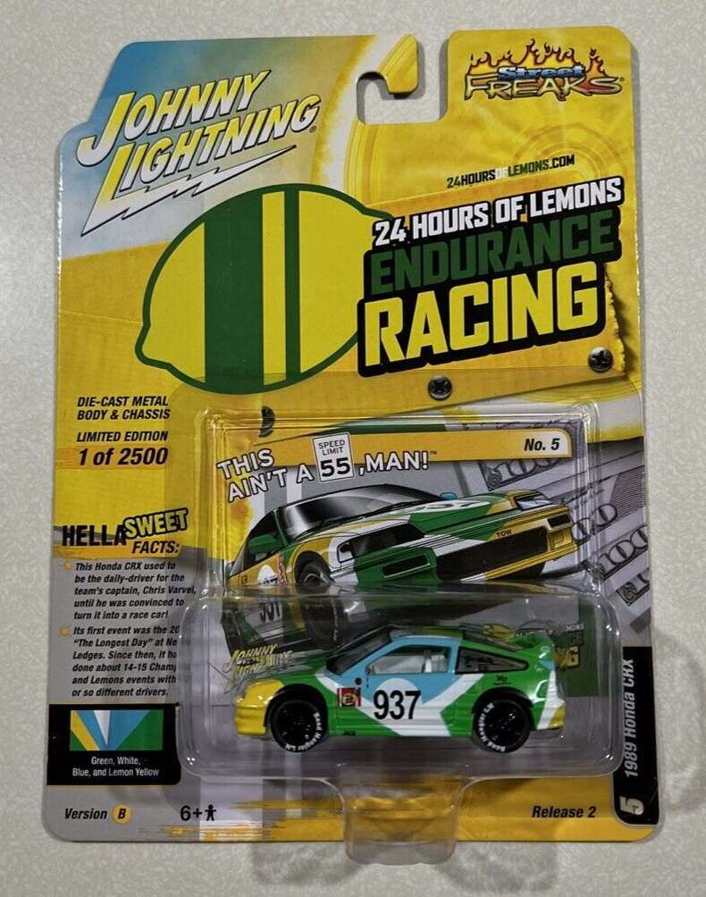 NEW 2024 Johnny Lightning Street Freaks 24hrs of Lemons 1989 Honda