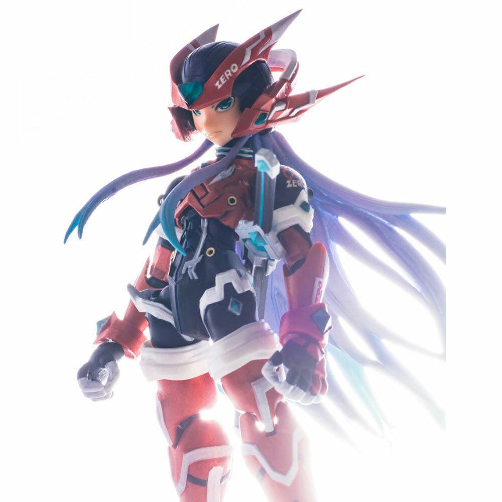 Unpainted 13cm ROCKMAN ZERO Resin Figure Model Kit Garage Kit