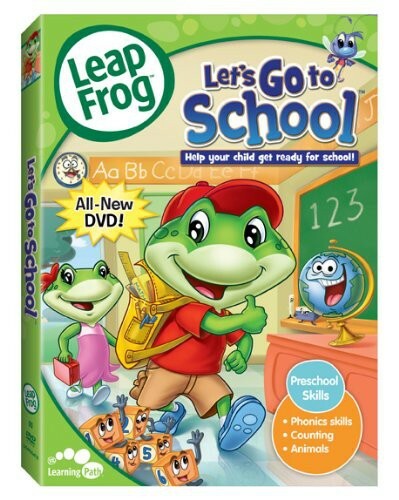 Leap Frog - Let's Go to School DVD Preschool Skills Phonics