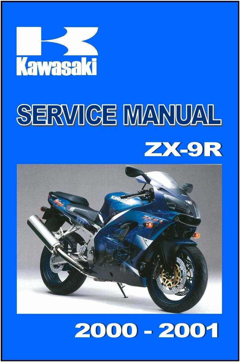 2000-2001 Kawasaki Ninja ZX-9R Workshop Manual Service & Repair