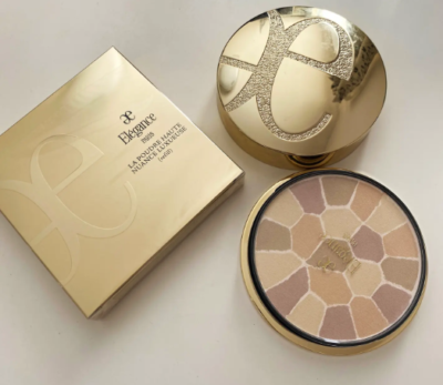 Elegance PARIS LA POUDRE HAUTE NUANCE Luxueuse Face Powder w/Case