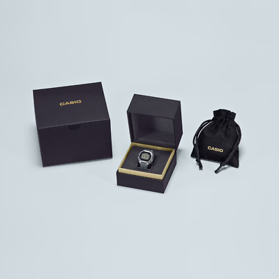 Casio Ring Watch 50th Anniversary Silver CRW-001-1JR w/Size