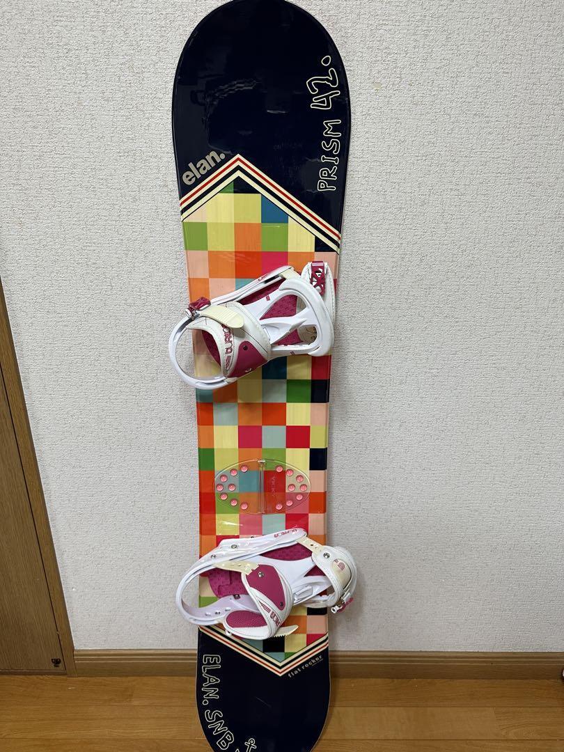 数回使用 142cm ELAN PRISM×MORROW AXIOM Mサイズ 数回使用 142cm ELAN