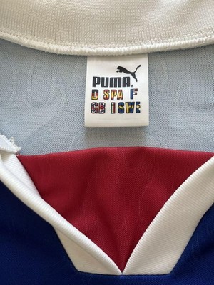 Japan National Team 1996 Asian Cup Jersey Flame Design #8 MAEZONO