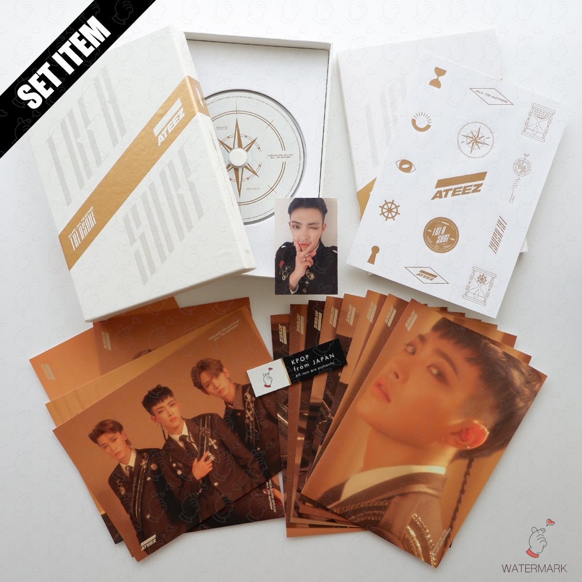 HONG JOONG ATEEZ TREASURE EP FIN : All To Action Album + Official