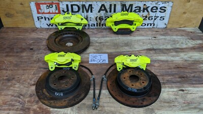 18-19 SUBARU IMPREZA WRX STI OEM 6POT FRONT 2POT REAR BREMBO
