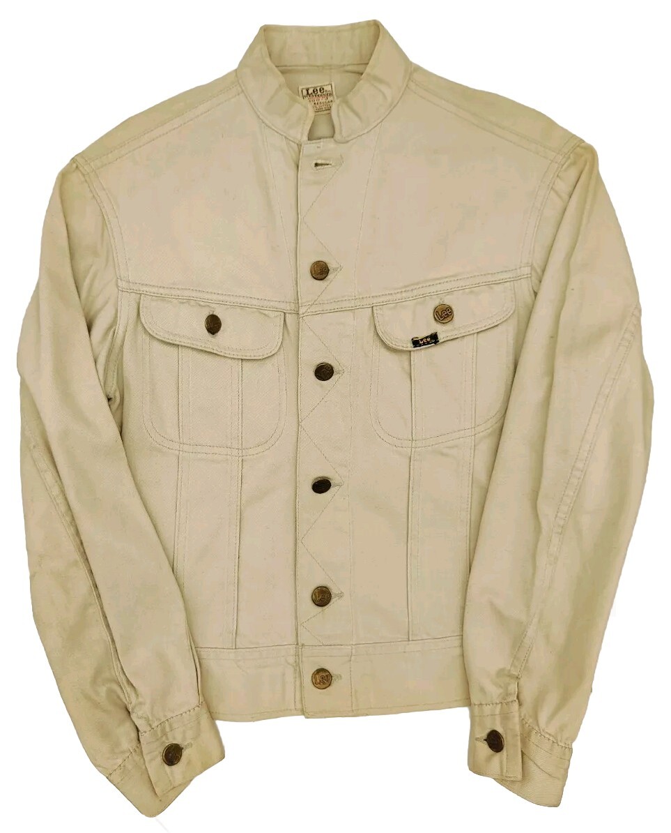 Vintage 60s Lee Westerner Sanforized 100-J Denim Trucker Jacket