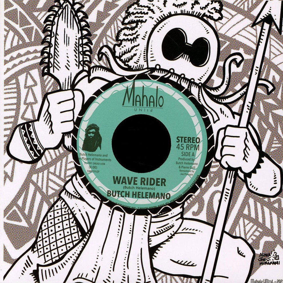 Butch Helemano - Wave Rider / Vision Of Babylon Recor (Vinyl 7