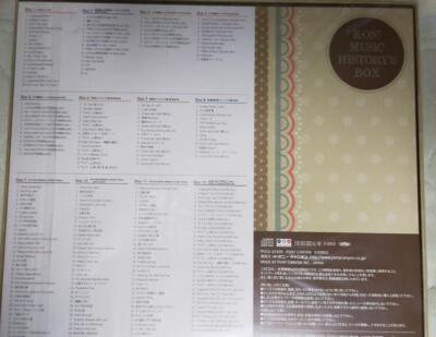 K-ON! MUSIC HISTORY'S BOX Anime Music 12 CD picture book booklet