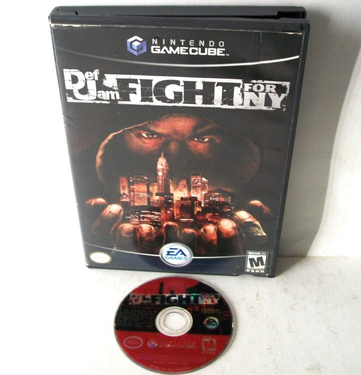 Def Jam Fight for NY Nintendo GameCube Game Disc Case New York