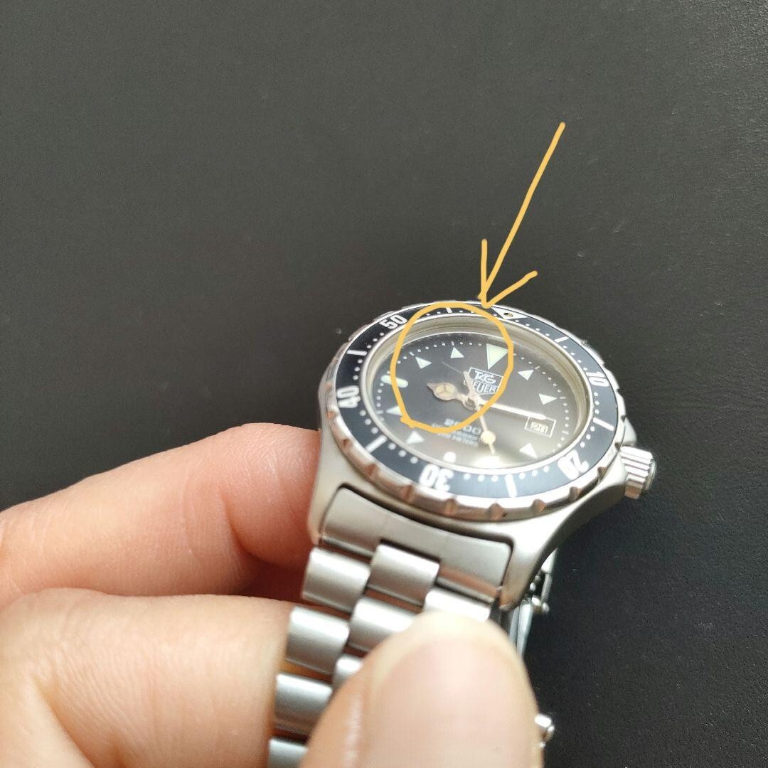 TAG Heuer 2000 Professional 973.015 Quartz Date Black Dial Women's