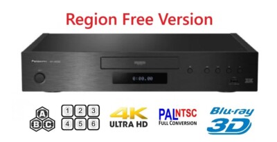 Panasonic DP-UB9000 Region Free Blu-ray Player UHD 4K Ultra HD 3D