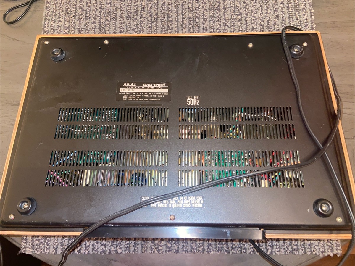 Vintage AKAI GXC -310D Stationary tape recorder Made in Japan