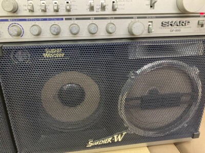 SHARP GF-999 THE SEARCHER-W Stereo Cassette Deck Free Shipping | eBay