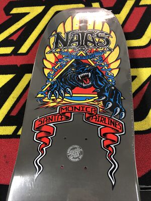 Natas Kaupas Panther Metallic Skateboard Deck SMA Santa Monica