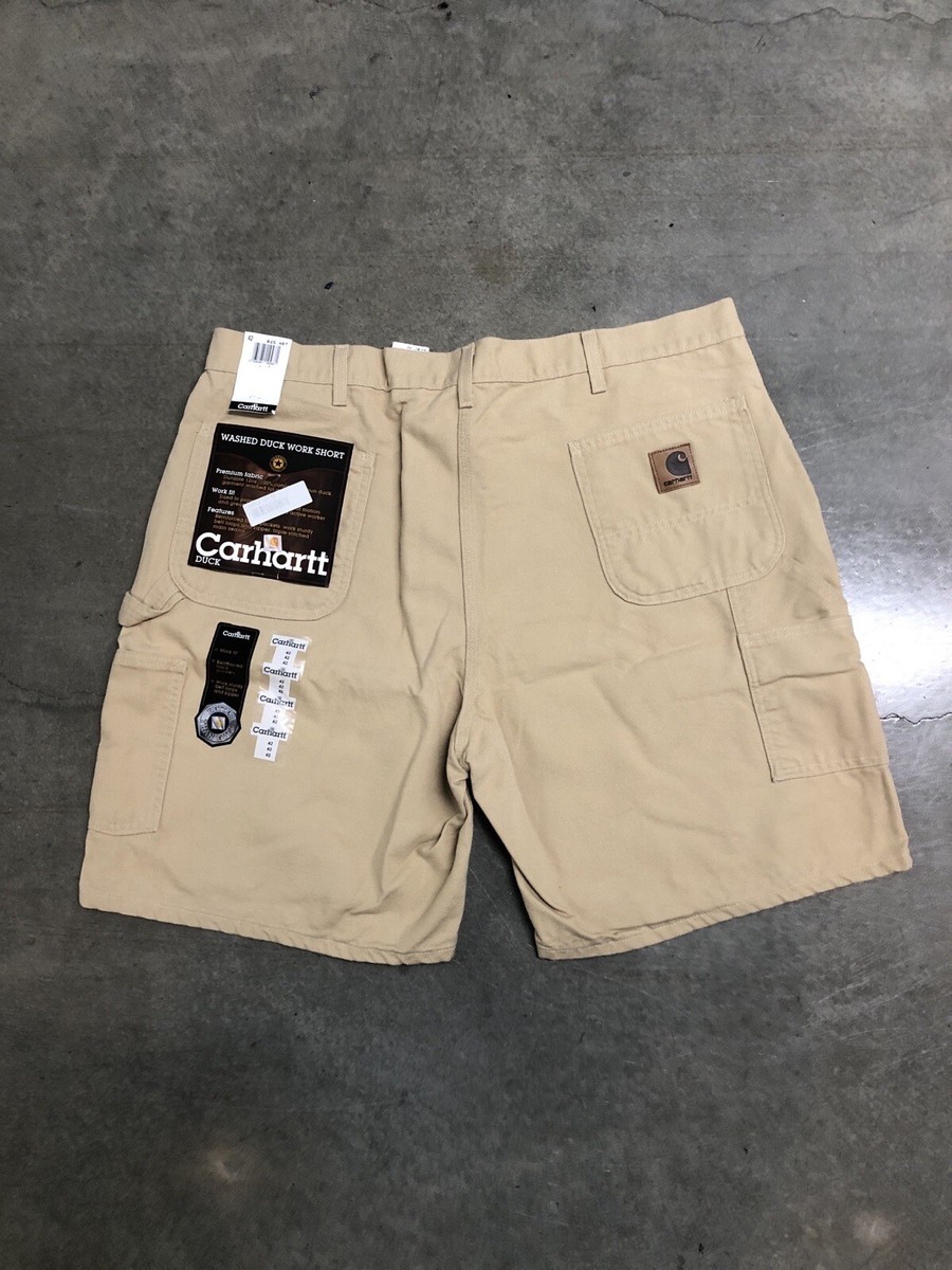 Vintage Y2K Carhartt Canvas Carpenter Shorts Khaki Men's 42