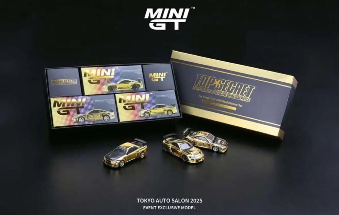 MINI GT TOP SECRET Tokyo Auto Salon 2025 limited edition minicar
