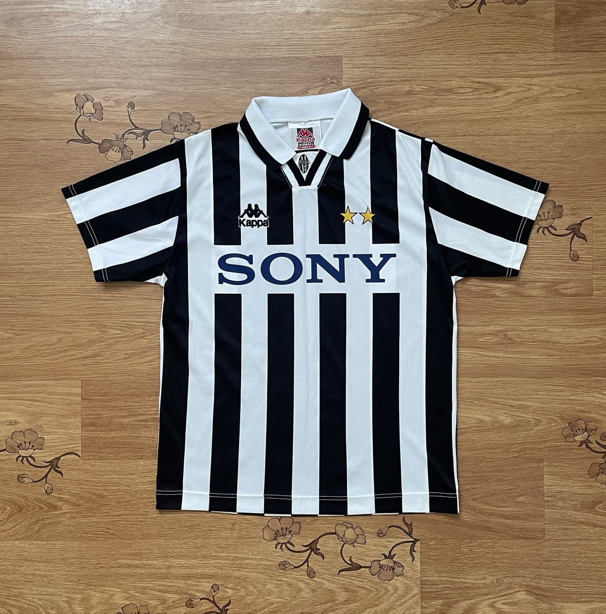 JUVENTUS 1996-1997 HOME FOOTBALL SHIRT JERSEY SONY KAPPA | eBay