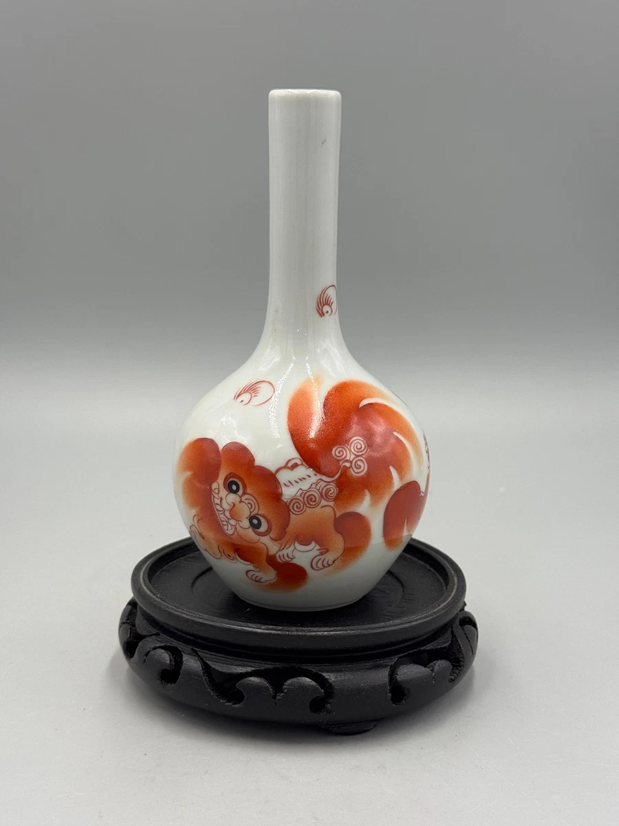 红色1900-1940 中国古董花瓶| eBay