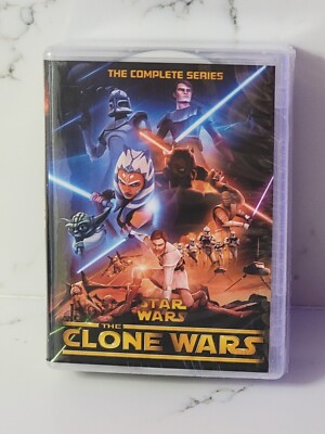 Star Wars: The Clone Wars The Complete Series Seasons 1-7 (DVD 25