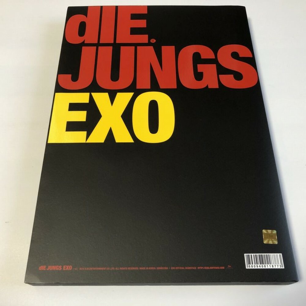 EXO DIE JUNGS Photo Book + DVD Korean Edition Korea K-POP | eBay