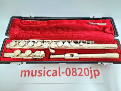 Yamaha YFL-311 Silver Plated Flute Nickel Silver working Musical