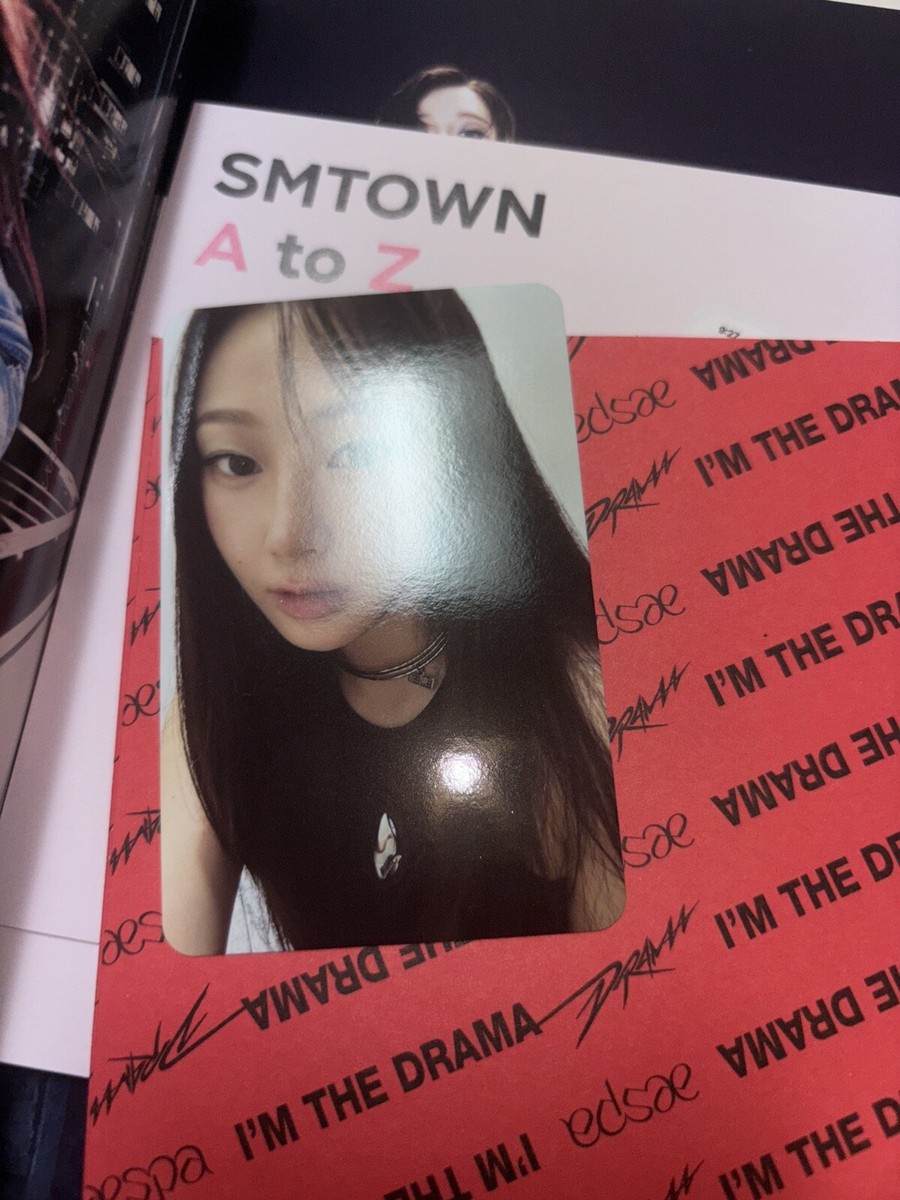 aespa [DRAMA] All Member Autographed Signed Album | eBay